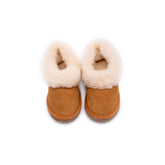 pantufa-pele-borrego-camel-crianca-frente
